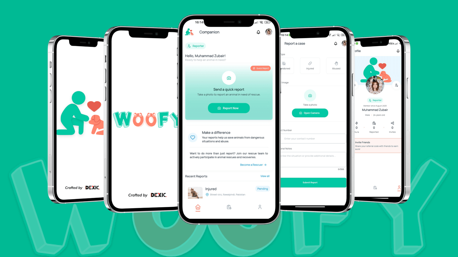 Woofy: Pakistan’s First Connected Animal Rescue App